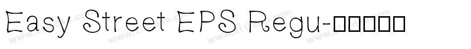 Easy Street EPS Regu字体转换